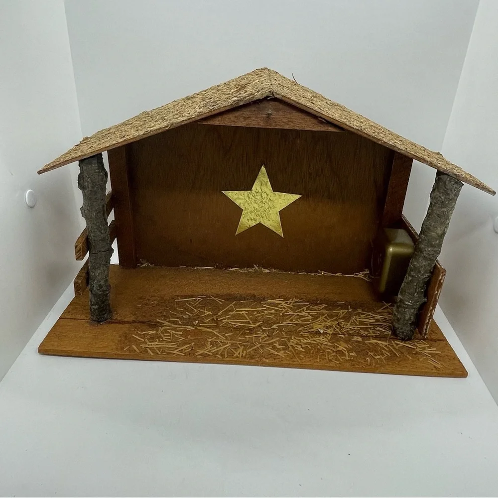 Nativity Scene Set with Stable - Multicolor - Picture 9 of 9